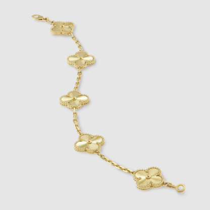 Vintage Alhambra bracelet, 5 motifs